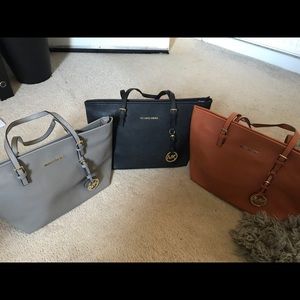 Brown MK tote